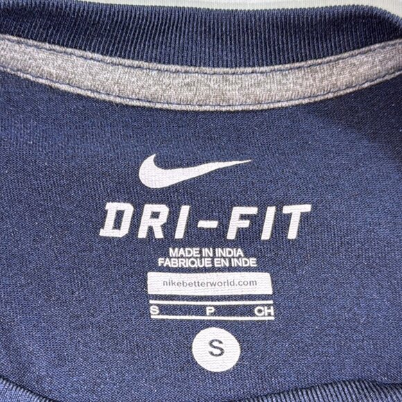 Denver Broncos Navy Blue Nike Dri-Fit T-shirt Shirt Men's S - Small - Picture 7 of 8
